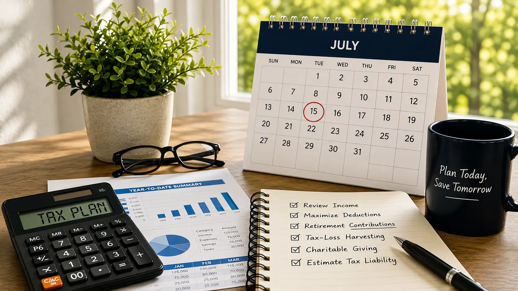 Mid-Year Tax Planning: Strategies to Consider Before Fall